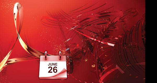 Acrobat 9 product support ends June 26, 2013.
