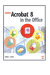 Adobe Acrobat 8 in the Office