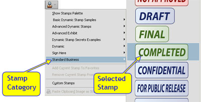 how to create a dynamic stamp in adobe dc