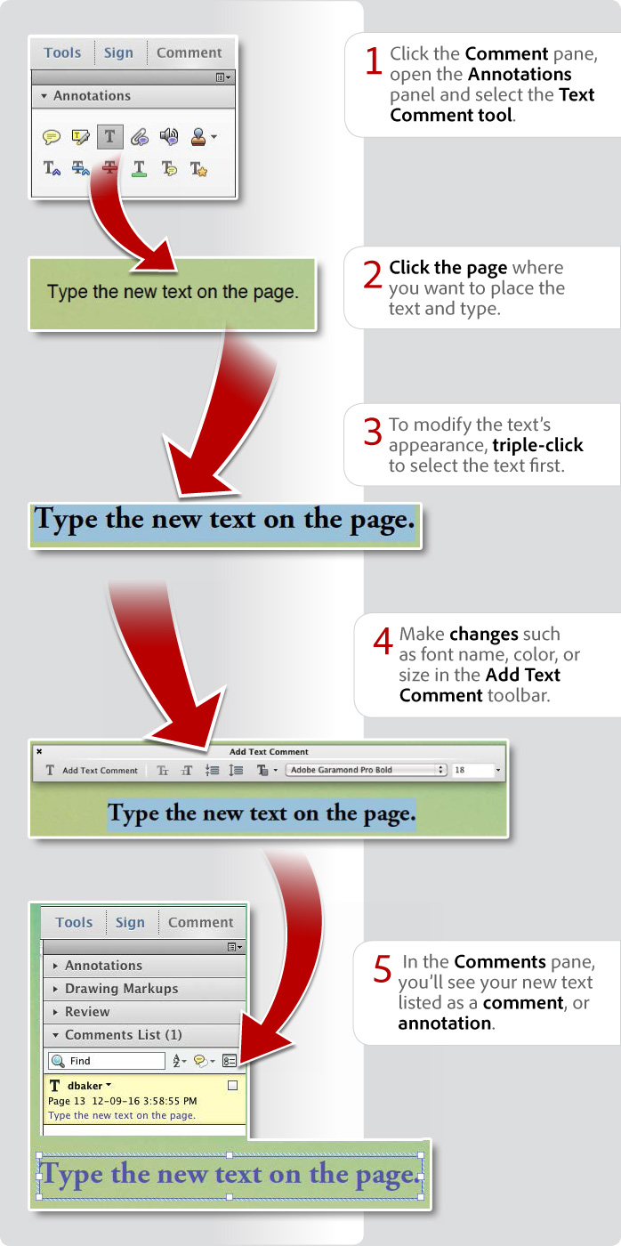 how to modify text in free foxit reader