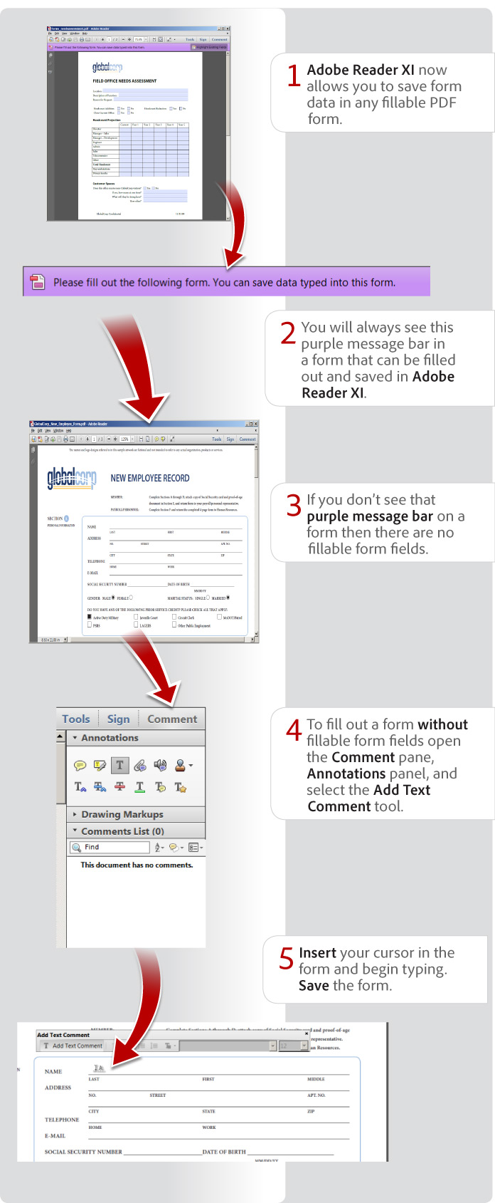 how to add fillable fields in word