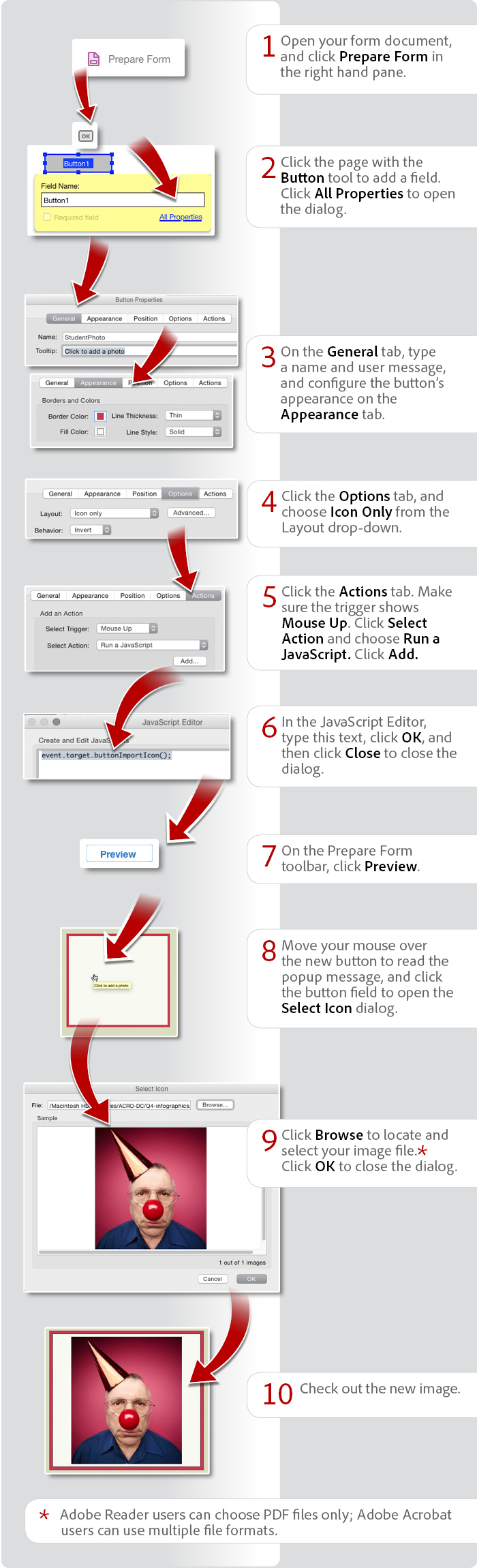 adobe acrobat dc make online fillable form from existing for mac