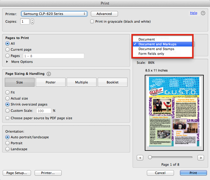 pdf printer for adobe reader for mac